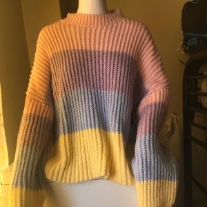 Multicolored sweater